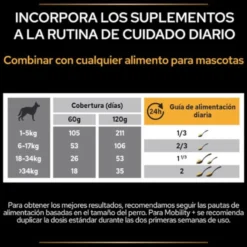Pro Plan Mobility+ Suplemento para perros