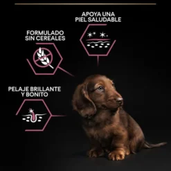 Pro Plan Puppy Small y Mini Salmón pienso para Perros Piel