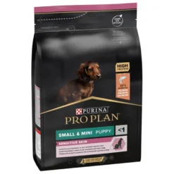 Pro Plan Puppy Small y Mini Salmón pienso para Perros Piel