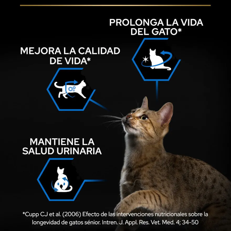 Pro Plan Senior Sterilized Pavo Pienso para gatos