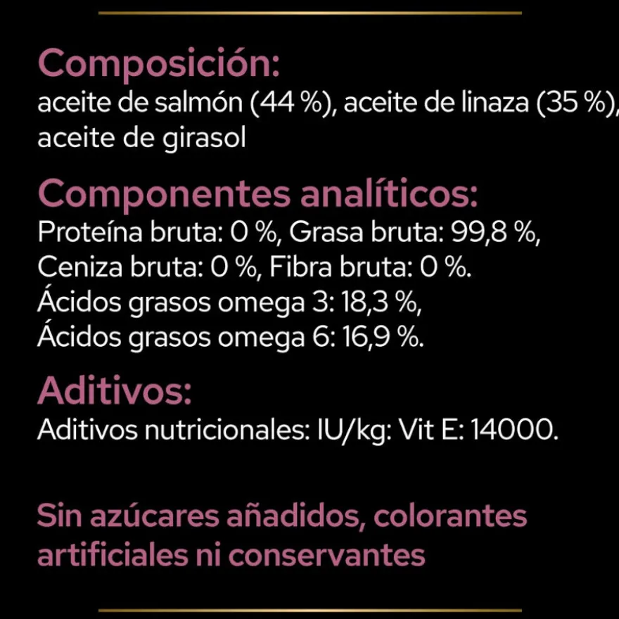 Pro Plan Skin & Coat Suplemento en Aceite para perros