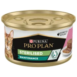 Pro Plan Sterilised Maintenance Terrina con atún y salmón para gatos