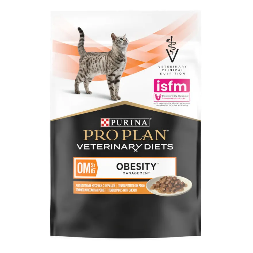 Pro Plan Veterinary Diets Obesity Pollo sobre para gatos