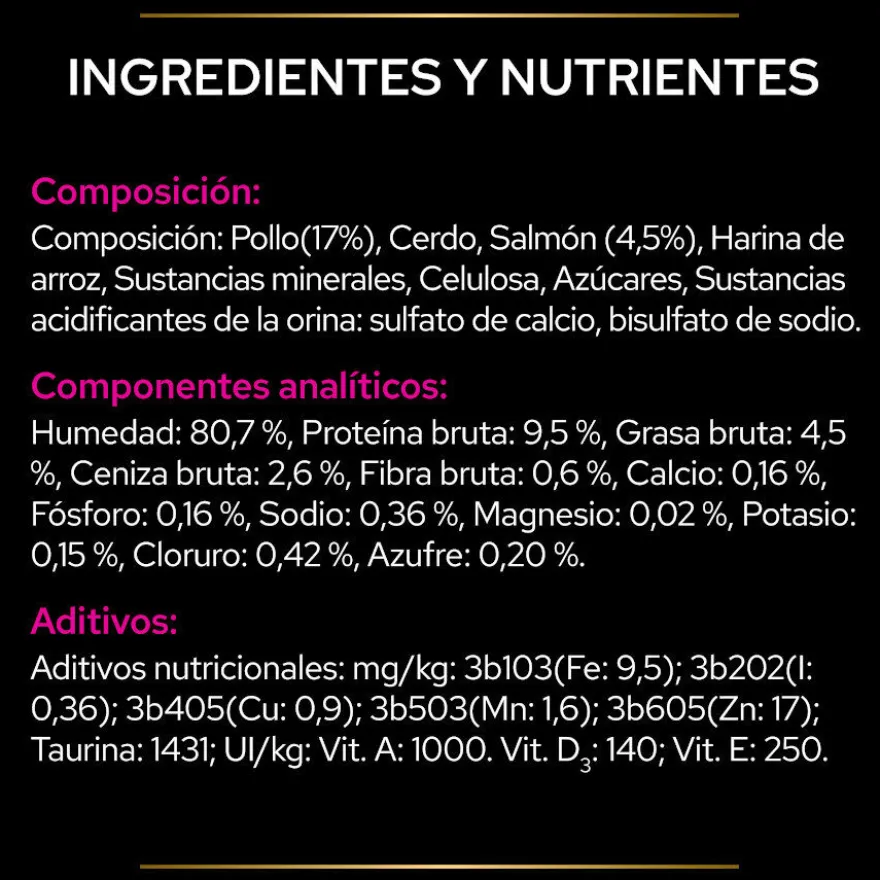 Pro Plan Veterinary Diets St/Ox Urinary Pollo en Salsa sobre para gatos – Multipack