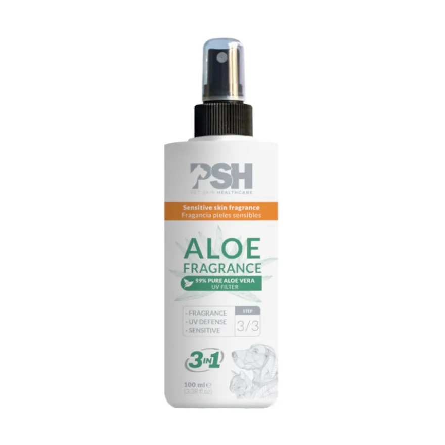 PSH Fragancia 3 en 1 Pieles Sensibles con Aloe para perros y gatos