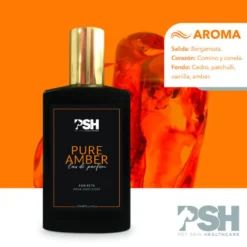 PSH Pure Amber Perfume para perros y gatos