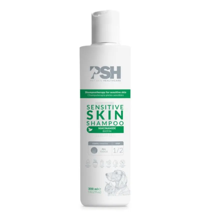PSH Sensitive Skin Champú para perros y gatos
