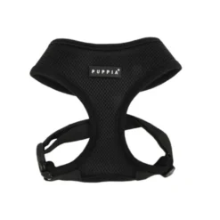 Puppia Soft Arnés Negro para perros