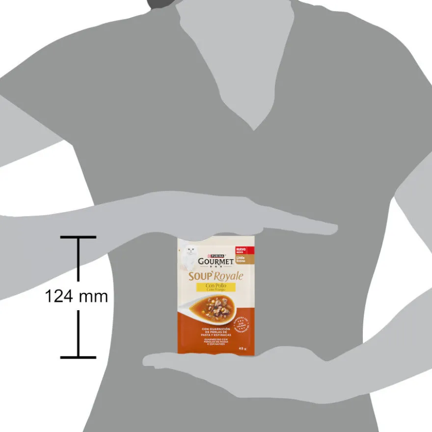 Purina Gourmet Soup Royale Sopa con Pollo para gatos