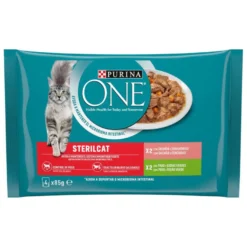 Purina One Esterilizados sobre en salsa para gatos