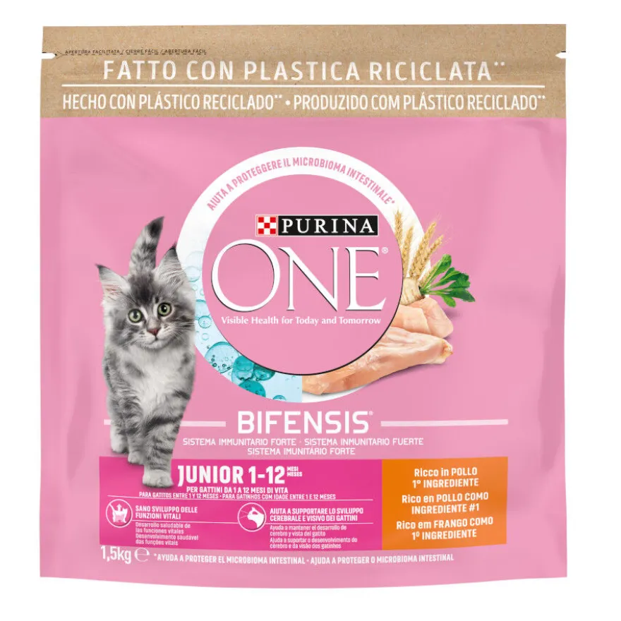 Purina One Junior Bifensis Pollo pienso para gatos