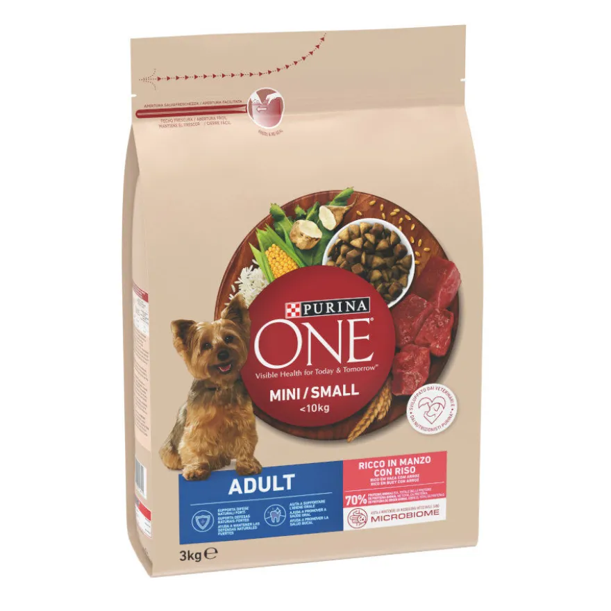 Purina One Mini Adult Bifensis Buey pienso para perros