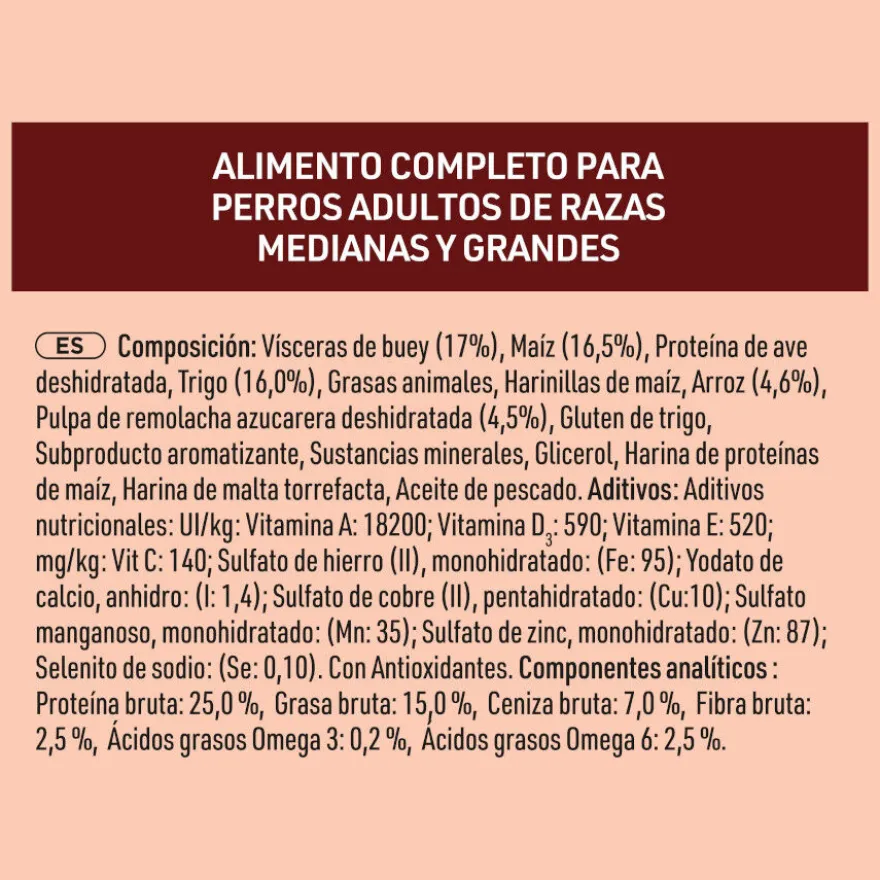 Purina One Pienso Buey para perros adultos