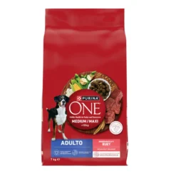 Purina One Pienso Buey para perros adultos