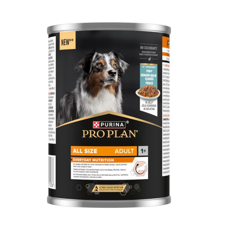 Purina Pro Plan Lata en Gelatina Pescado para perros