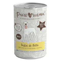 Puro Menu Bio Festín de Pollo lata para perros