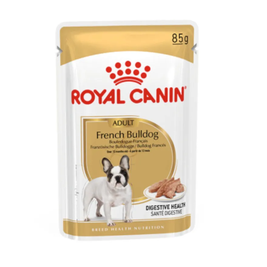 Royal Canin French Bulldog Paté Sobre para perros