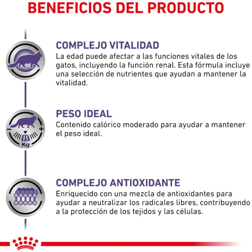 Royal Canin Mature Consult Balance Paté sobre para gatos