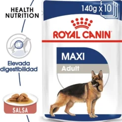 Royal Canin Maxi Adult Carne sobre en salsa para perros