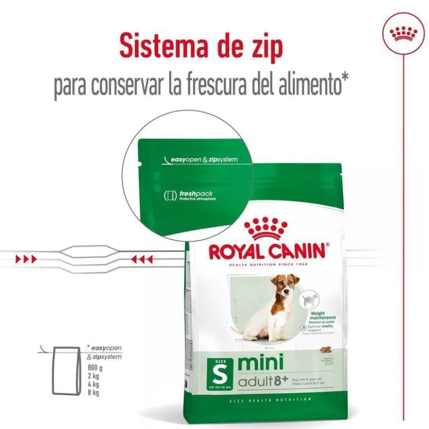 Royal Canin Mini 8+ Adult pienso para perros