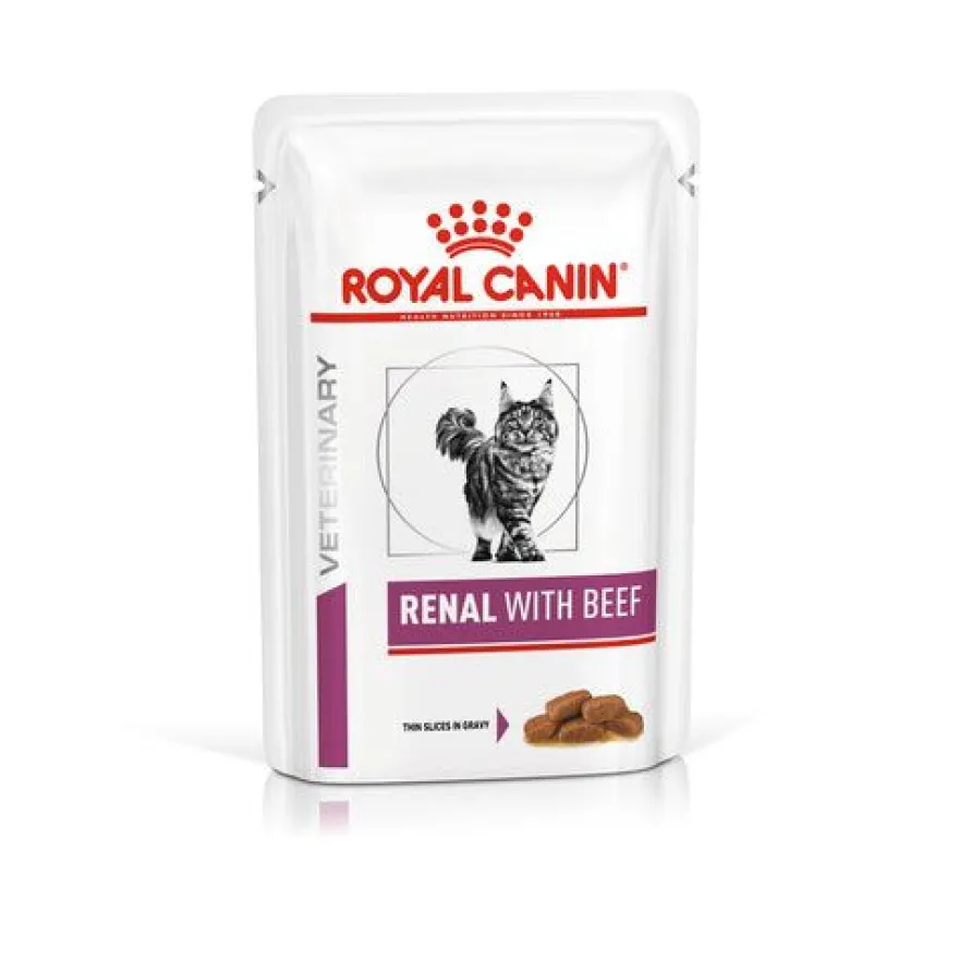 Royal Canin Renal Buey sobre para gatos