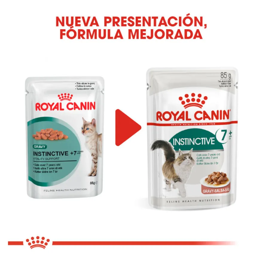 Royal Canin Senior 7+ Instinctive sobres para gatos