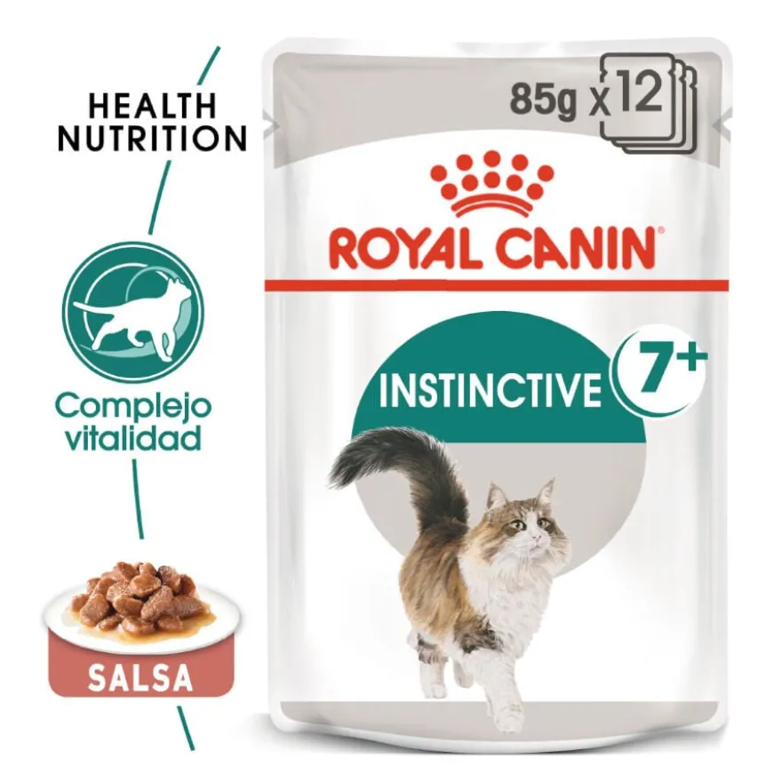 Royal Canin Senior 7+ Instinctive sobres para gatos