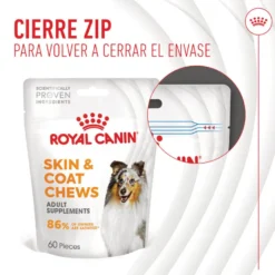 Royal Canin Skin & Coat Chews Adult Suplemento nutricional para perros