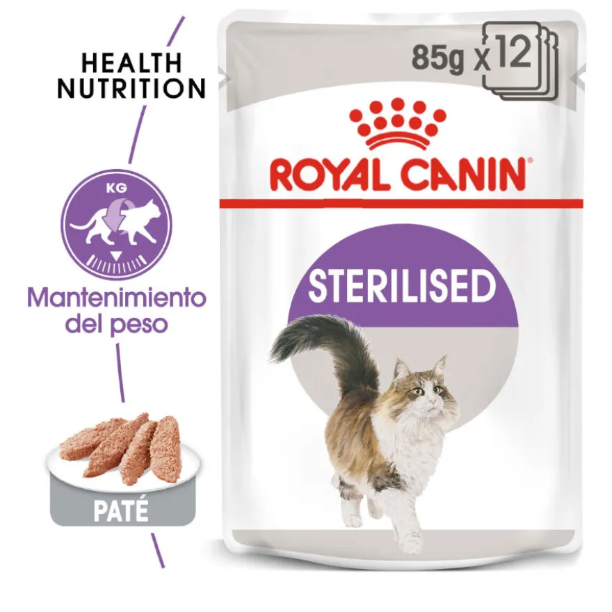 Royal Canin Sterilised Paté sobre para gatos