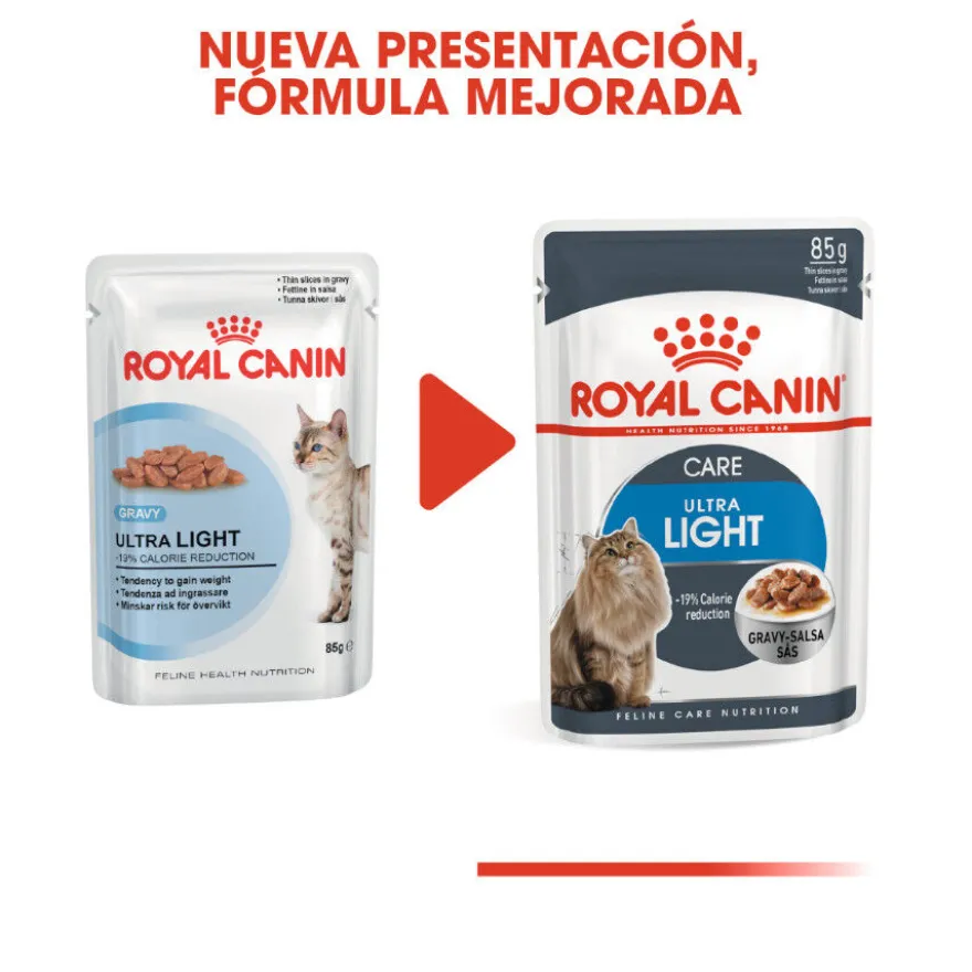 Royal Canin Ultra Light sobres para gatos