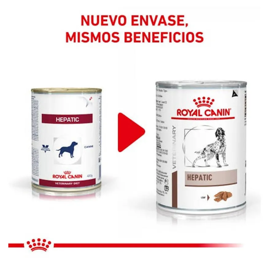 Royal Canin Veterinary Diet Hepatic lata para perros