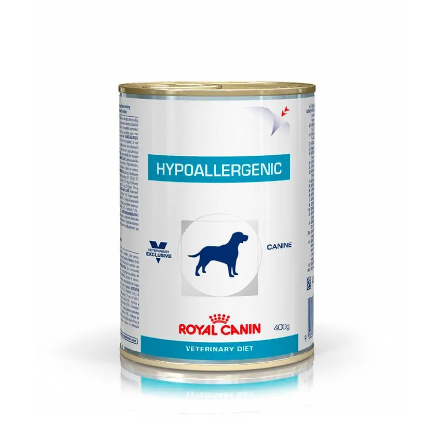 Royal Canin Veterinary Diet Hypoallergenic lata para perros