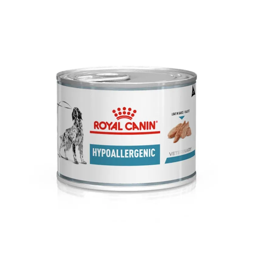 Royal Canin Veterinary Diet Hypoallergenic lata para perros