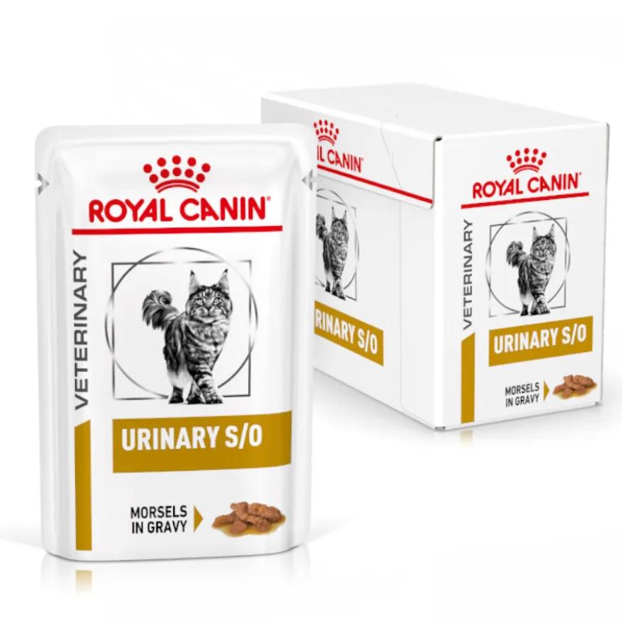 Royal Canin Veterinary Diet Urinary S/O sobres para gato