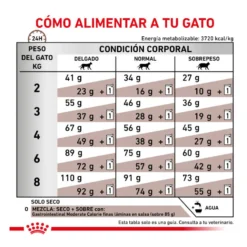 Royal Canin Veterinary Gastrointestinal Moderate Calorie pienso para gatos