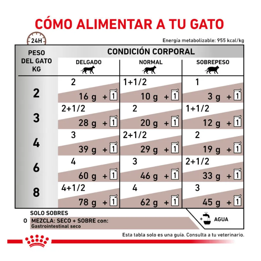 Royal Canin Veterinary Gastrointestinal sobre en salsa para gatos