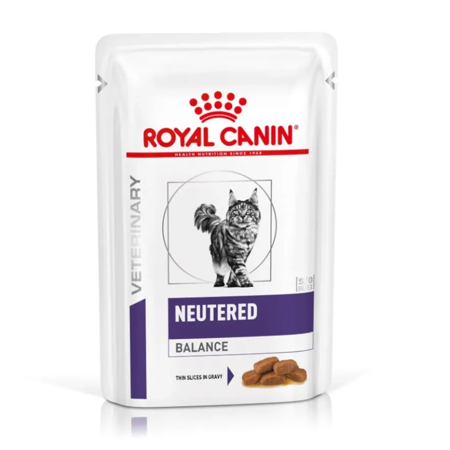 Royal Canin Veterinary Neutered Carne sobre en salsa para gatos