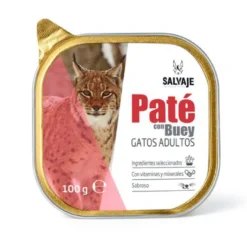 Salvaje Original Adulto Buey en Paté tarrina para gatos