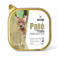 Salvaje Original Pollo en Paté tarrina para gatitos