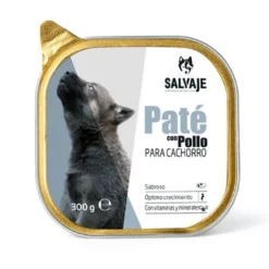 Salvaje Puppy Pollo en Paté tarrina