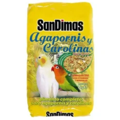 SanDimas comida para agapornis y carolinas