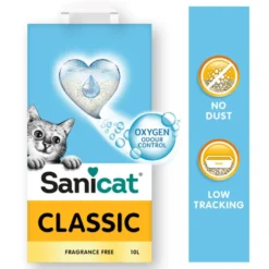 Sanicat Classic Arena absorbente sin perfume para gatos