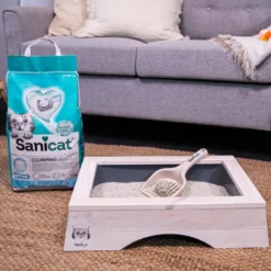 Sanicat Cumpling White Active Marseille Arena Aglomerante para gatos