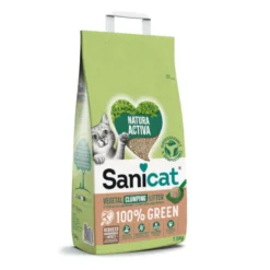 Sanicat Natura Activa 100% Green Arena Vegetal para gatos