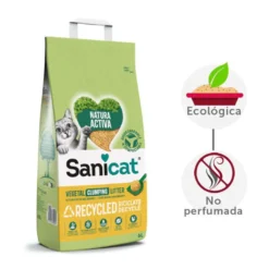 Sanicat Natura Activa Recycled Arena para gatos