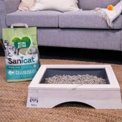 Sanicat Recycled Cellulose Lecho Natural para gatos