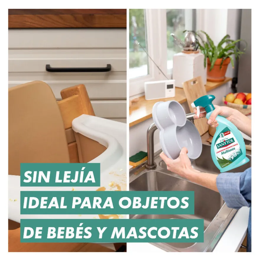 Sanytol Limpiador Desinfectante Multiusos para superficies
