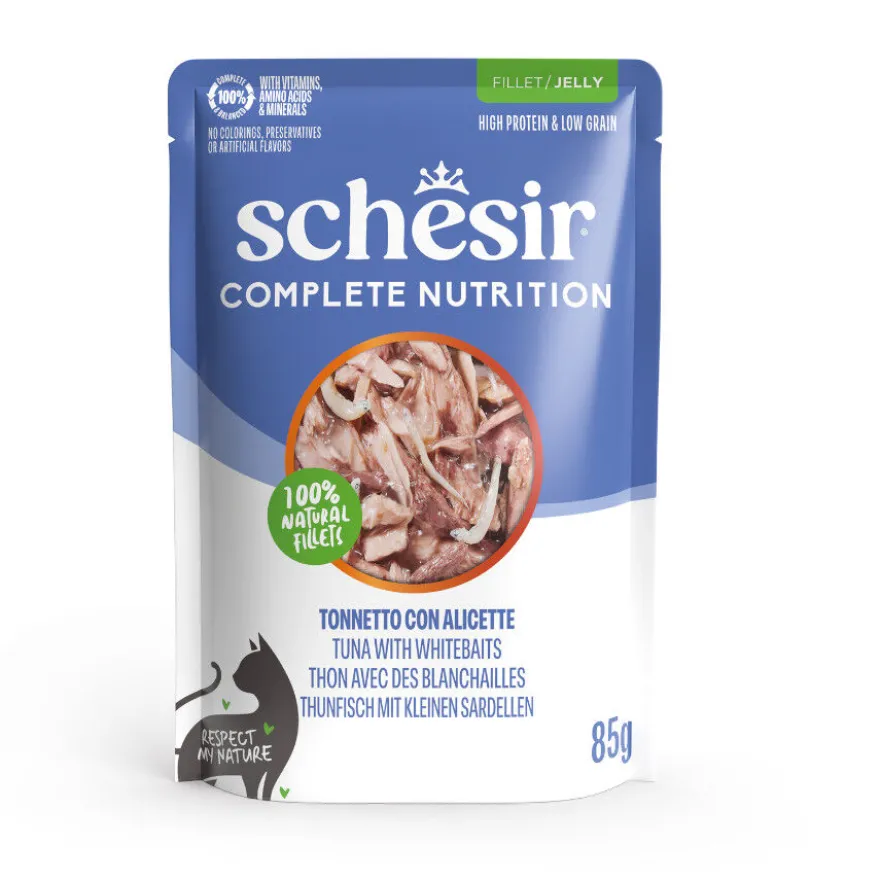 Schesir Adult Atún con Anchoveta sobre para gatos