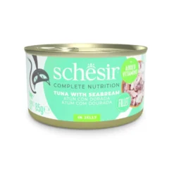 Schesir Adult Atún con Dorada en gelatina lata para gatos