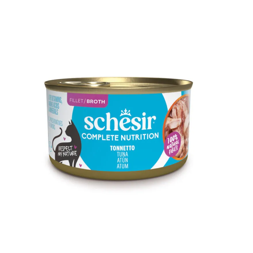 Schesir Adult Atún lata para gatos